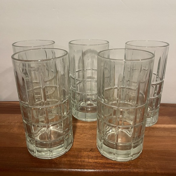 Anchor Hocking Other - Anchor Hocking 68347 Tartan 16 oz Iced Tea Glass - Set of 5